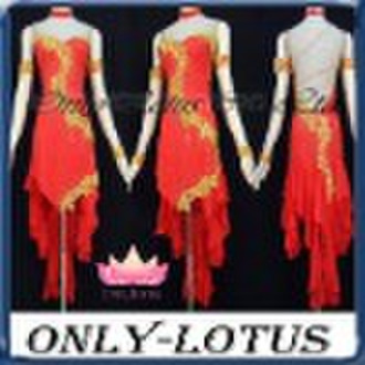 Lotus New style latin dance dress