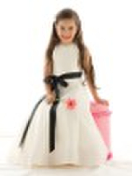 2010 latest style flower girls dressTUFGD11