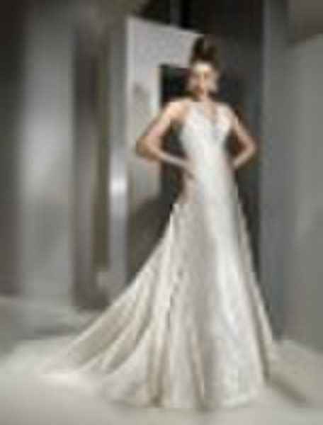 2010 Hot Sell Fashion Backless Wedding DressTU42