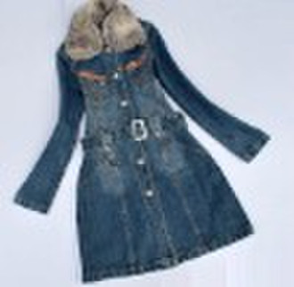 women's denim coat,fashion jean coat,ladies