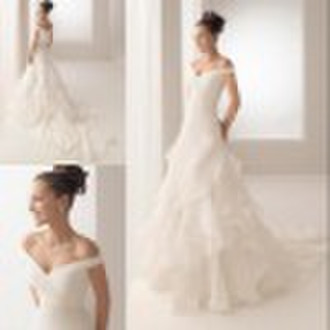 2010 New designer modern wedding dress YL213