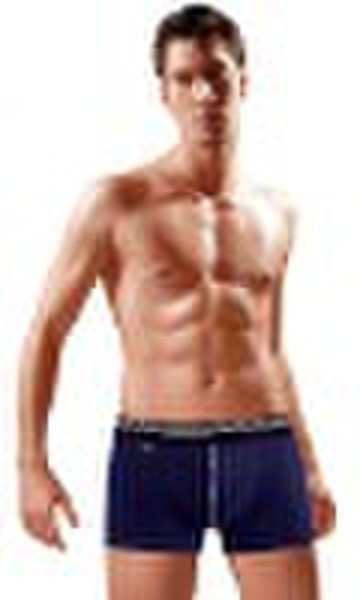 100%cotton men's boxer shorts