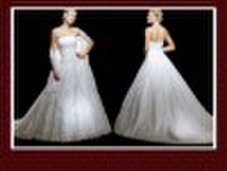 2010 Hot Sale Classical A-line Sleeveless Bridal G