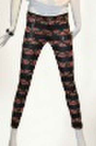 Flowers print legging