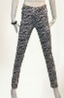 Zebra stripe Cotton print legging