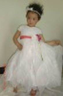 Polyester flower girl dress