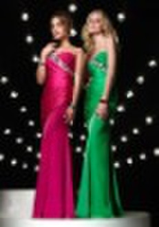 A-line Strapless Beading New Style Evening dress