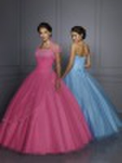 satin quinceanera bridal gowns