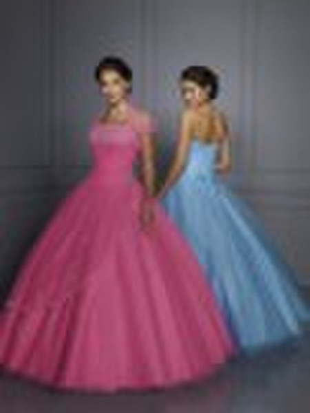 satin quinceanera bridal gowns