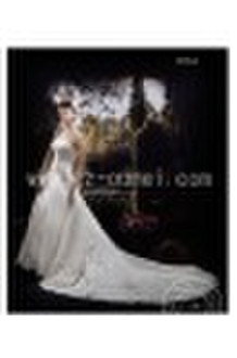 9754 wedding dress with long train