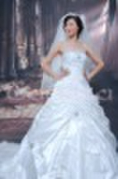 FR2733 pretty veil wedding dress