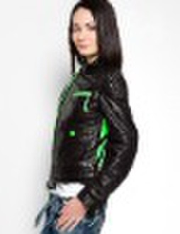 pu leather jacket for women