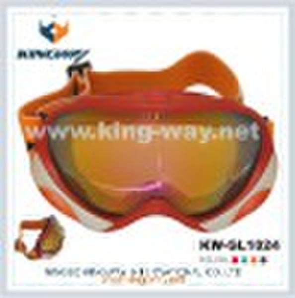 Лыжный Goggle с сертификатом CE (KW-GL1024)