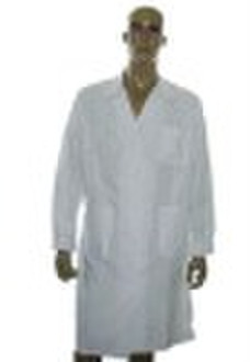 working lab coat