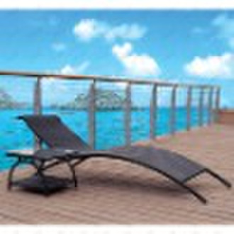 2010 Aluminium Rattan Beach Chair