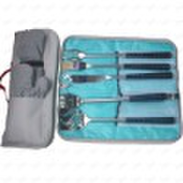 BBQ tool set with Apron & Glove