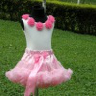 Pink pettiskirt set