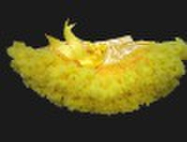 Yellow pettiskirt