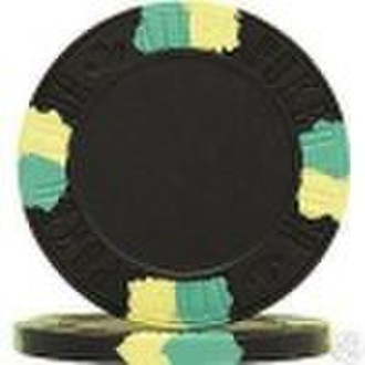 Clay poker chip