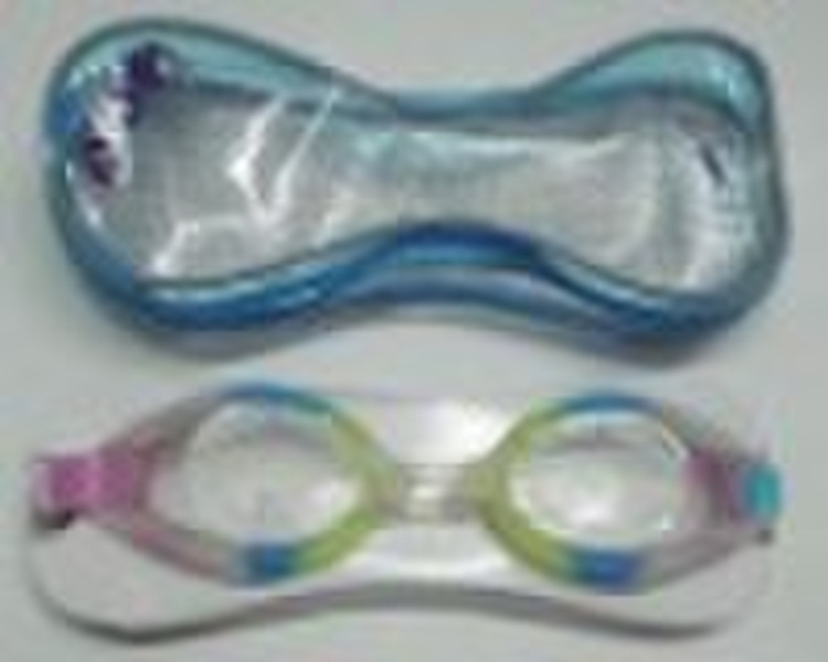 2010 fashion silicone swimming goggle