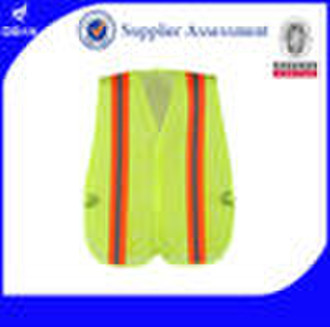 polyester outdoor safety waistcoat