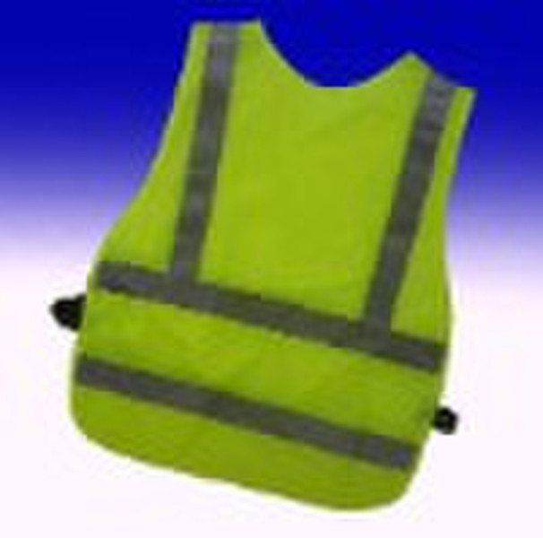 yellow roadway vest