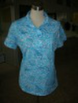 100%  Mercerized Cotton Women's T-Shirts