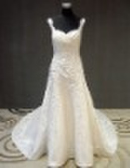 2009 most fashion style white bridal wedding dress