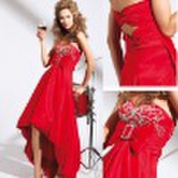 2009-2010 new style red bridesmaid dress