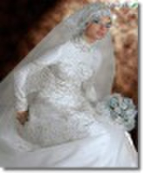 Popular and Hotsale Arabic wedding dress