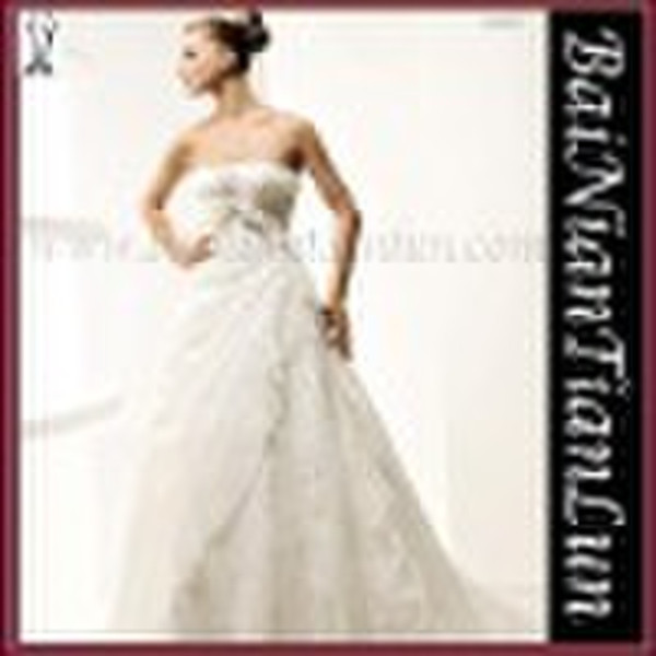 San Patrick 2011 Off Shoulder Wedding Bridal Dress