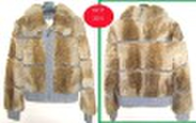 HOT 2010  100% Real Rabbit Fur Garment + 100% GUAR