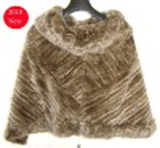 HOT 2010  100% Real Rex Rabbit Fur Garment  + 100%