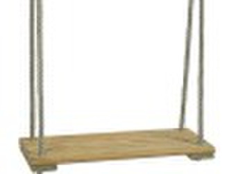 GS certificated wooden playground swing