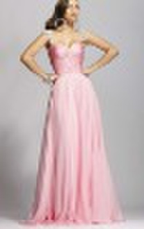 Elegant ball silhouette ankle-length prom dress CL