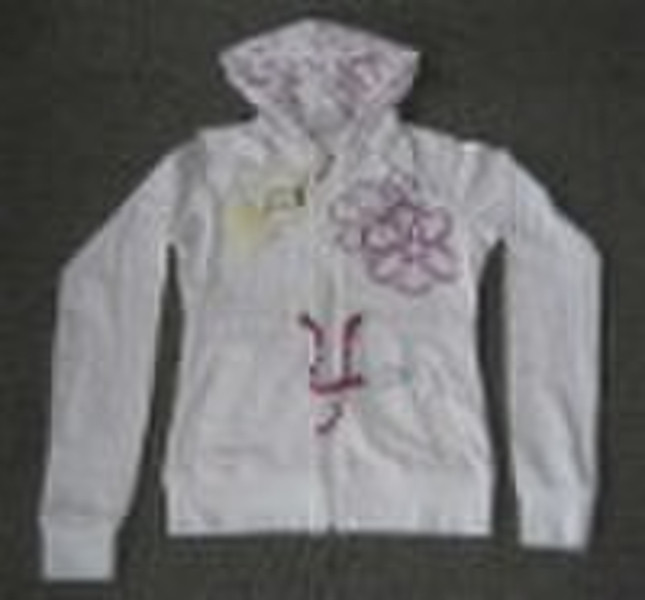 Girls knitted long sleeve with printed active spor