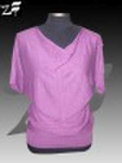 Ladies' fashion batwing knitwear