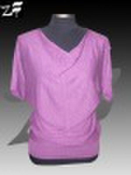 Ladies' fashion batwing knitwear