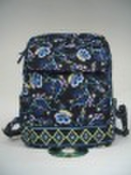 Quilted 100% Cotton Large Backpack