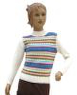 Kids'  Stripes Knitted Sweater