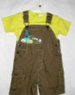 baby suspender suit