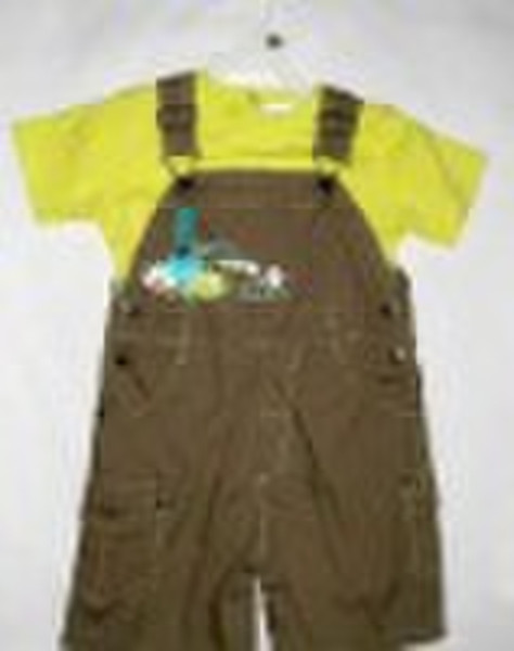 baby suspender suit