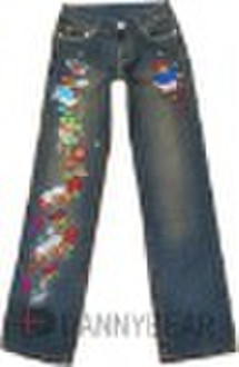 Embroider jeans wear