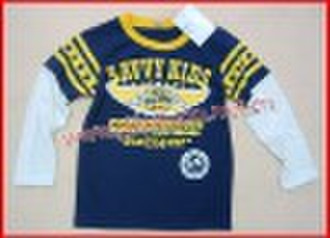 Fashion Cotton/Polyester Kids' Long Sleeve Swe