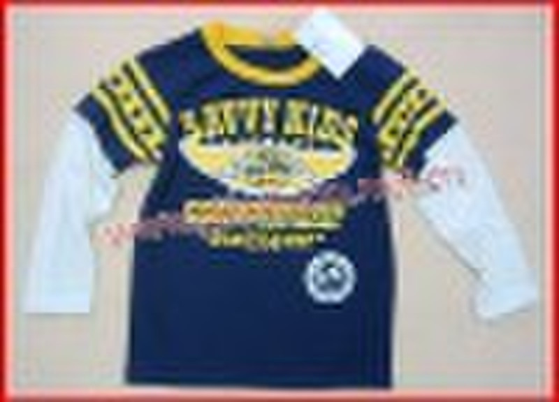 Fashion Cotton/Polyester Kids' Long Sleeve Swe
