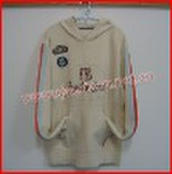 ladies' hooded sweatshirt