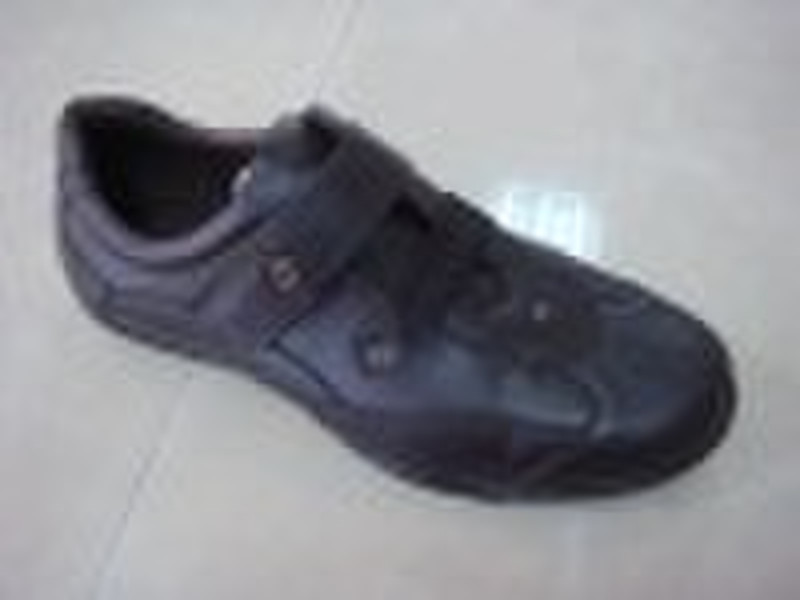 men genuine leather casual shoes