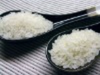 中国的稻米的圆稻米、白米、珍珠米