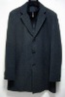 man's casual overcoat