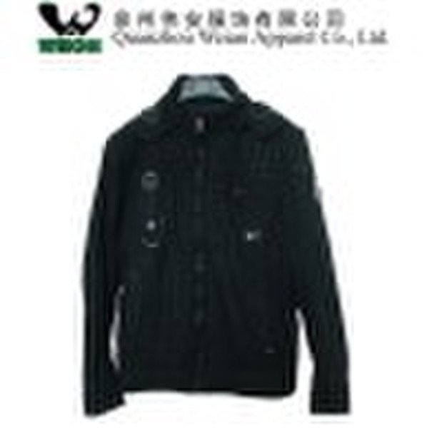 Men's garment black spring Coats